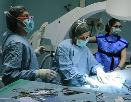 Operazione chirurgica Clinica Veterinaria Dormelletto