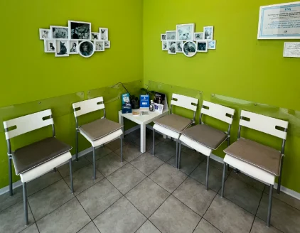 Sala d'attesa Ambulatorio Veterinario Brianzavet