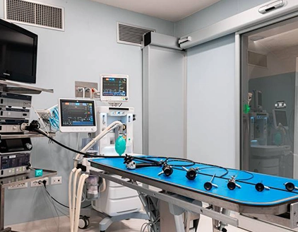 Sala operatoria Clinica Veterinaria Croce Azzurra Empoli