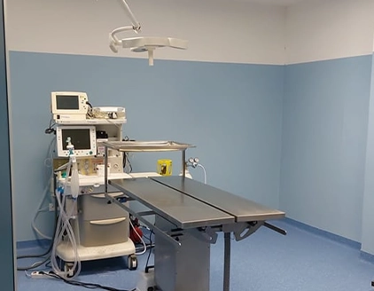 Sala operatoria Clinica Veterinaria Marche Sud Grottammare