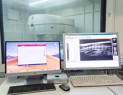 Strumentazioni risonanza magnetica Clinica Veterinaria Etiopia Roma