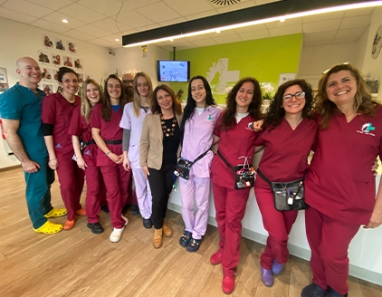 Team completo Clinica Veterinaria Bolzano